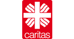 Caritas Logo mit dem Flammenkreuz