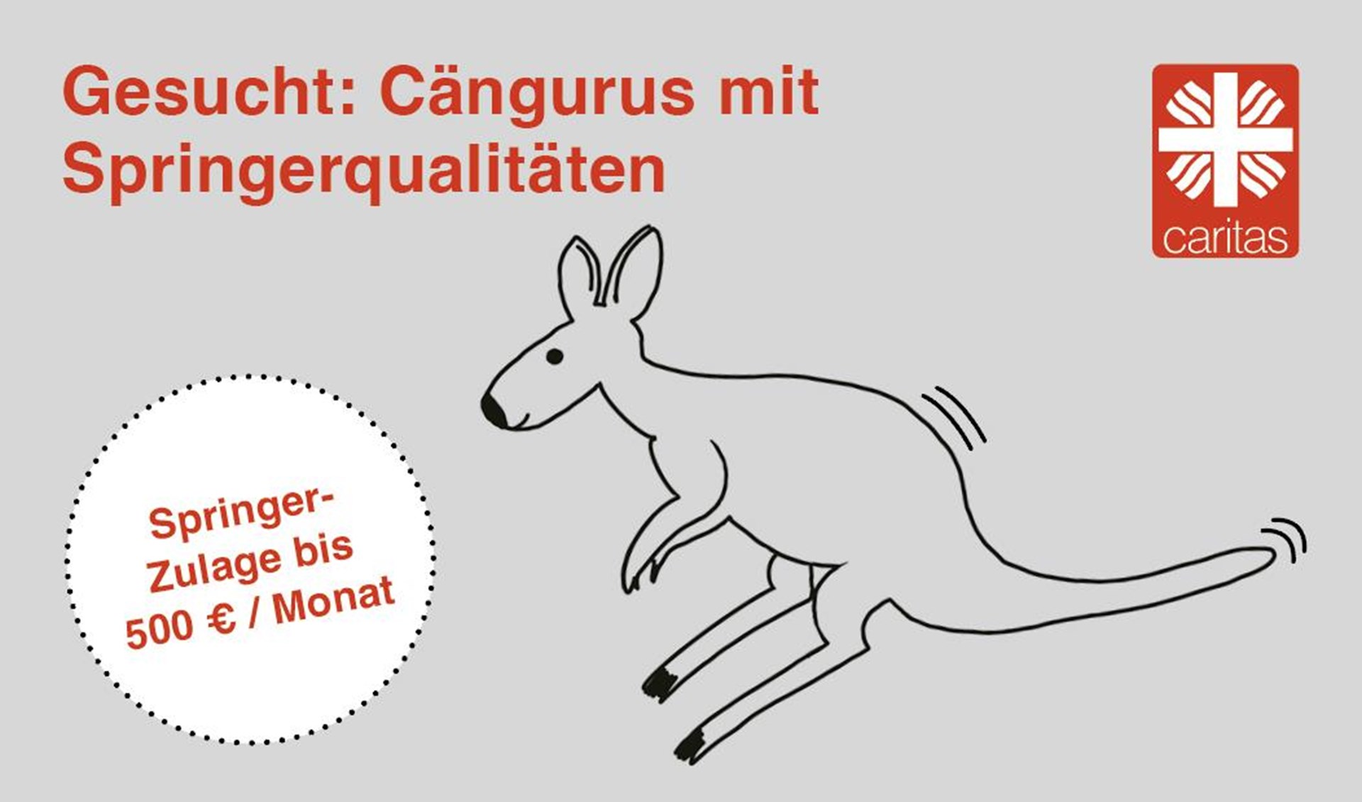 gezeichnetes Känguru