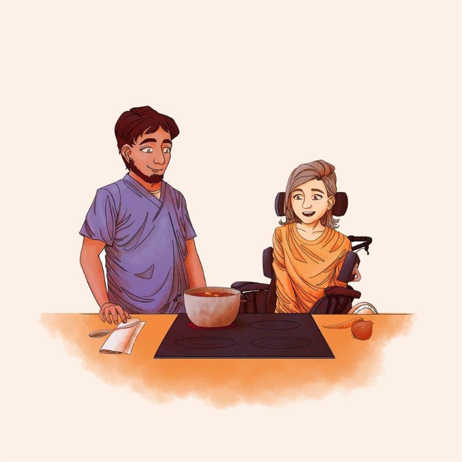 Illu Heilerziehung farbig